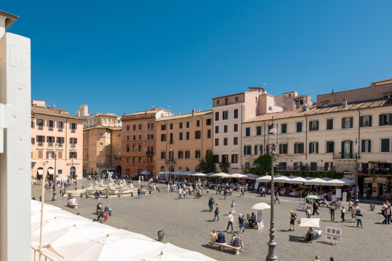 New! Amazing Piazza Navona View Διαμέρισμα Ρώμη Εξωτερικό φωτογραφία