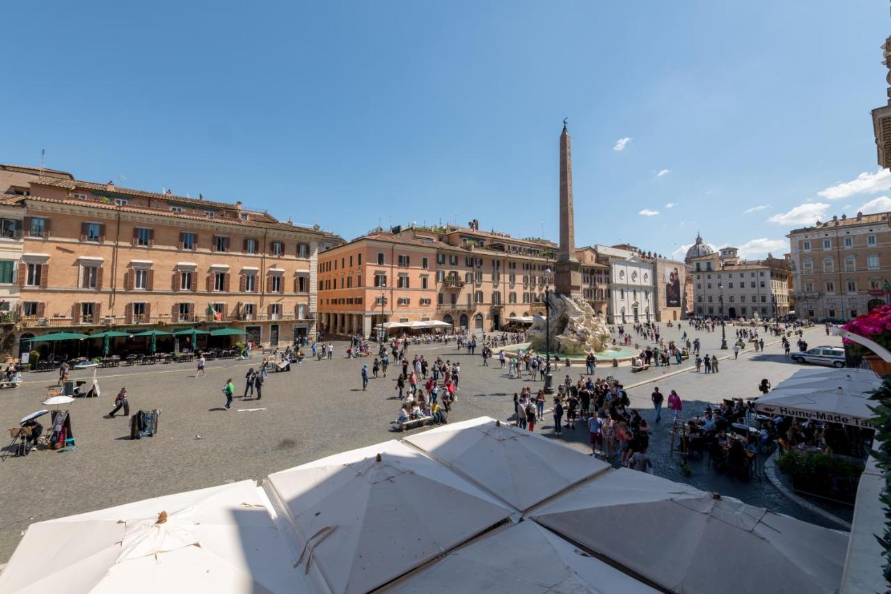 New! Amazing Piazza Navona View Διαμέρισμα Ρώμη Εξωτερικό φωτογραφία